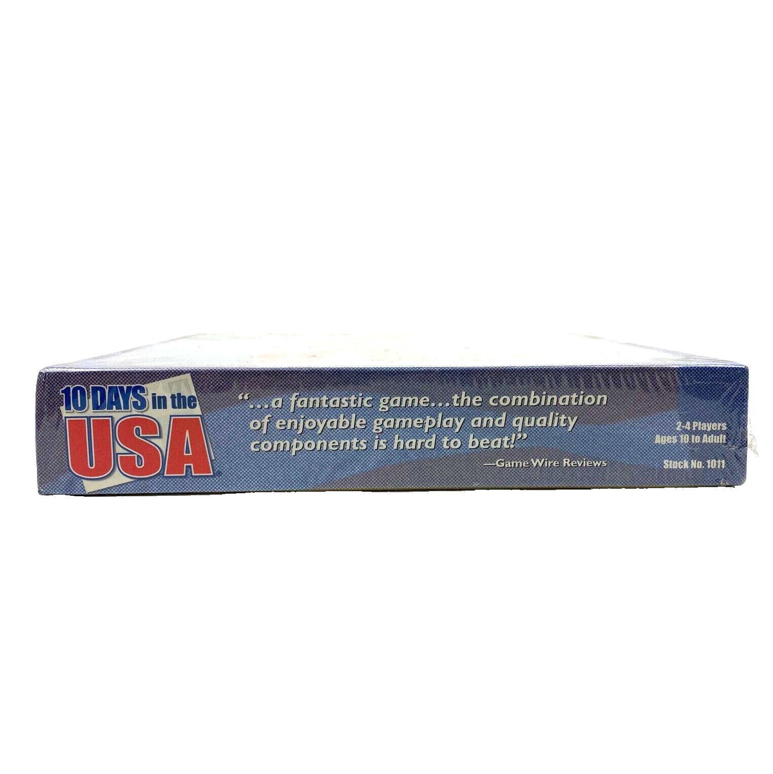10 Days in the USA -Family Game New Sealed Mensa Select Competition Winner 2004
