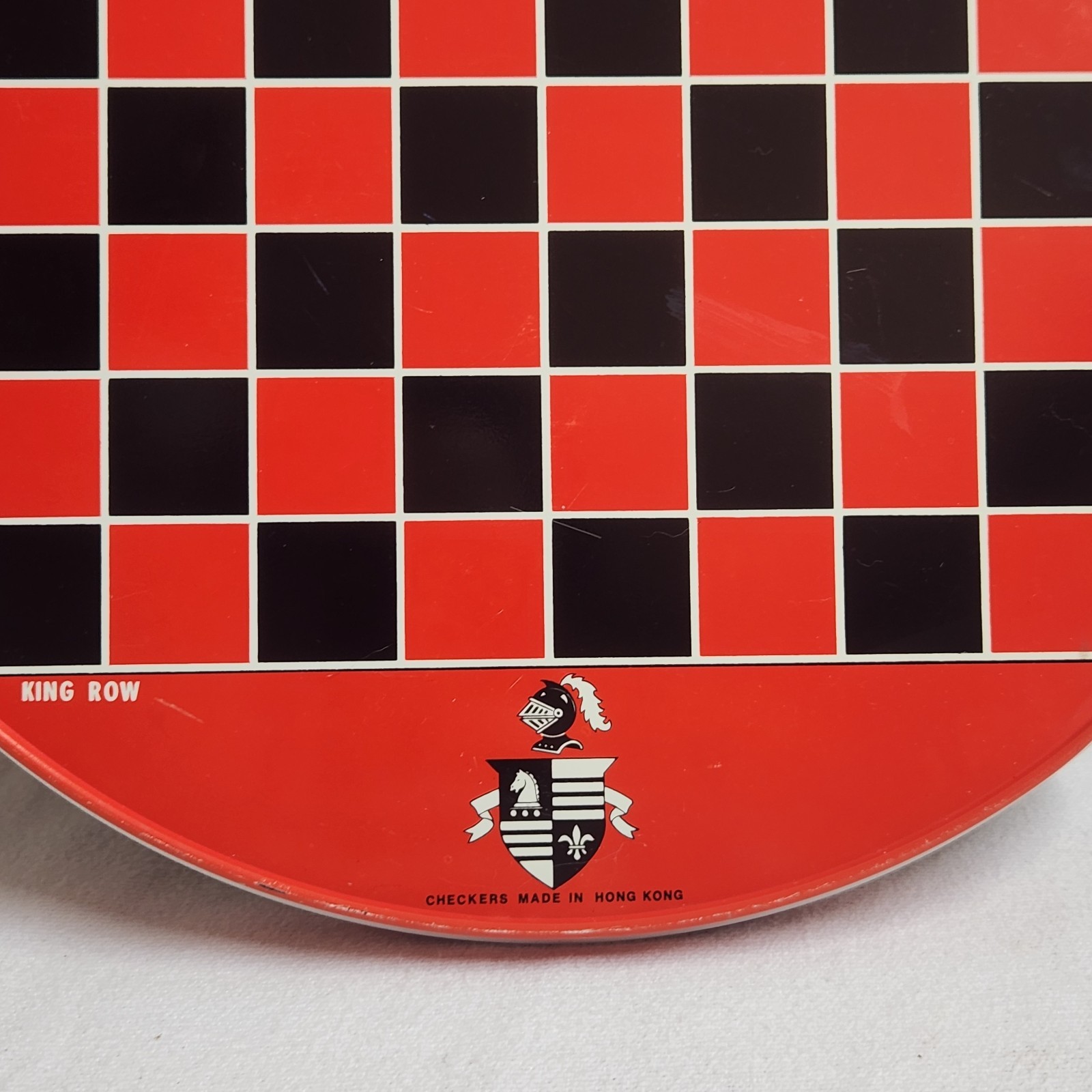 Vintage Ohio Art Metal Chinese Checkers And Checkers Game