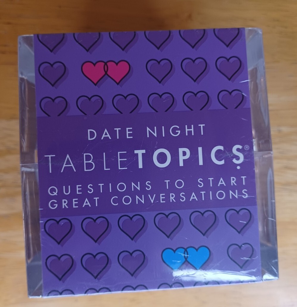 TableTopics Date Night -135 Conversation Starters for Couples Date Night Get 18+