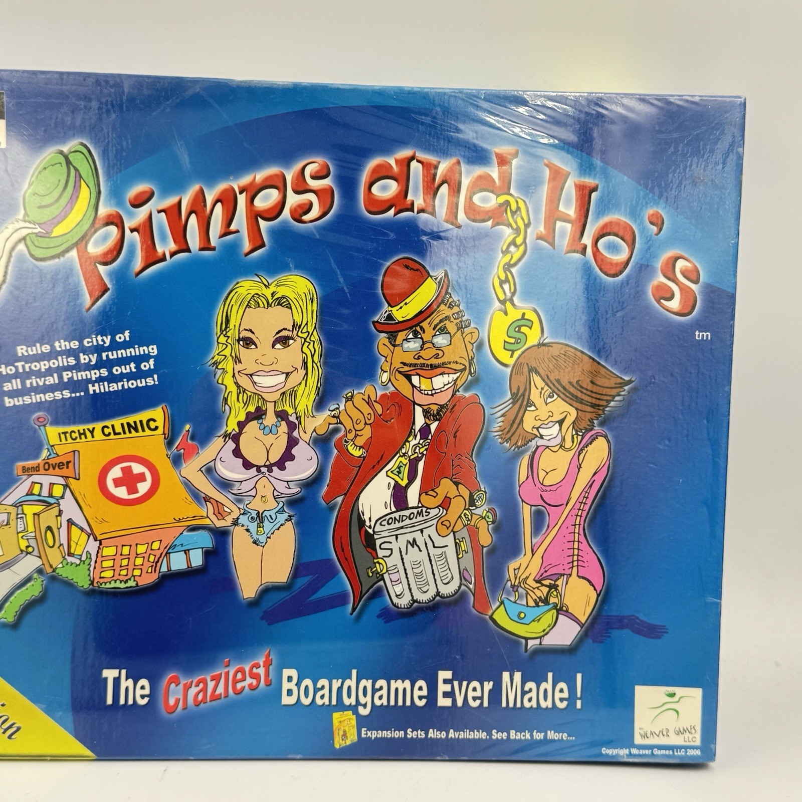 Pimps and Ho’s Board Game 2005 Complete Adult Board game Pimps and hoes