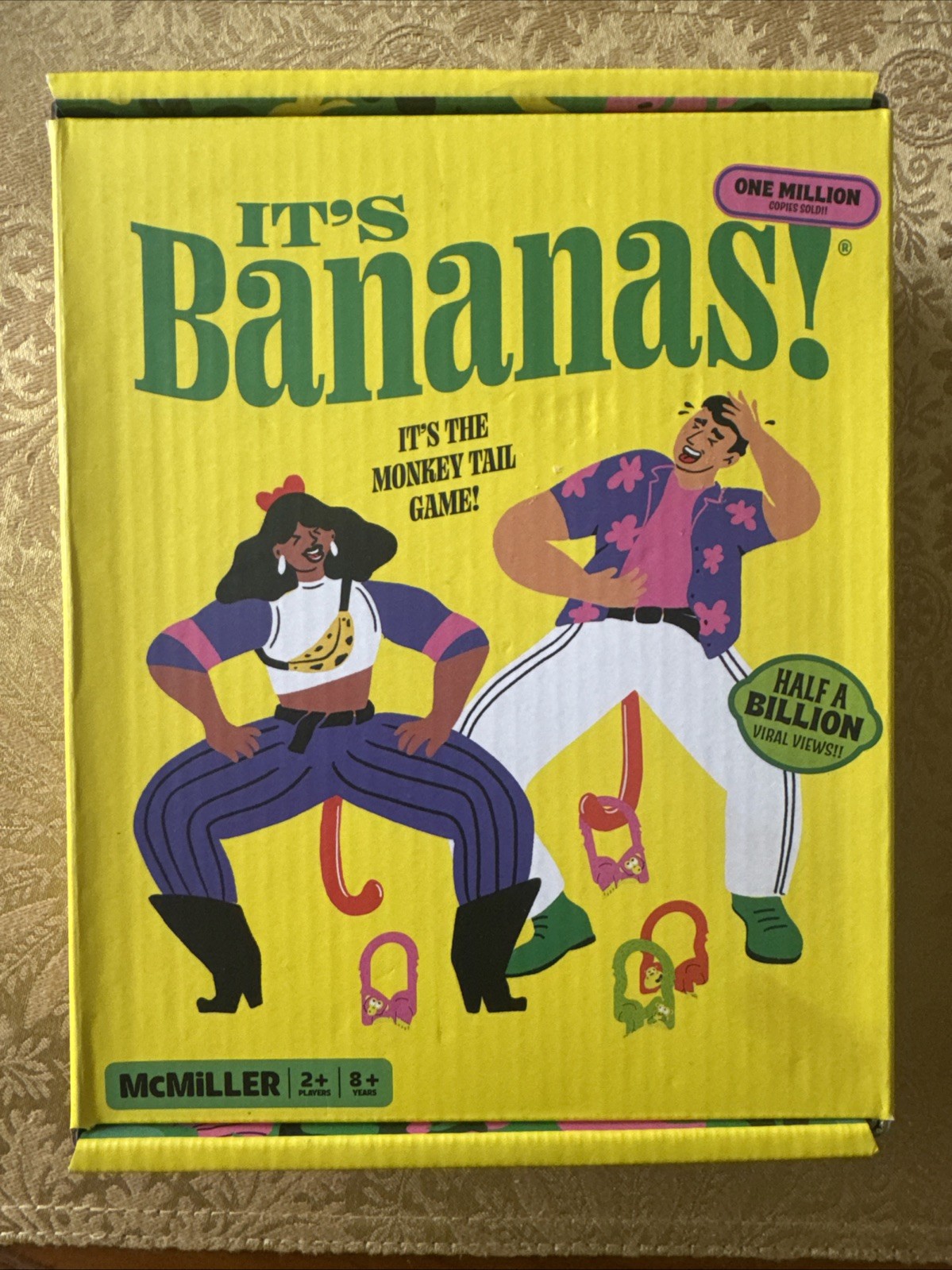 It’s Bananas! The Monkey Tail Game – Funny, Fun Party & Family Game for Kids,…