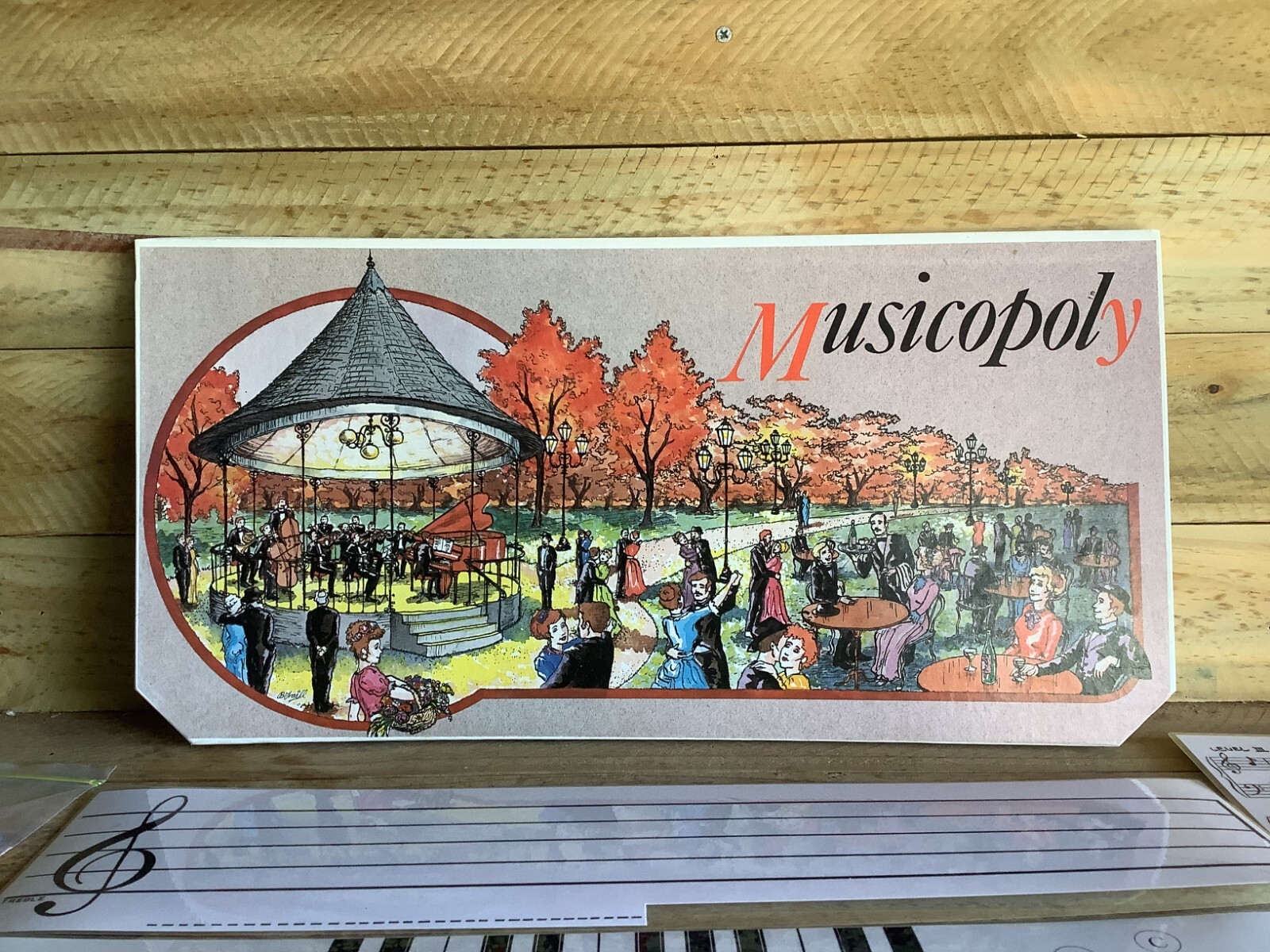 MUSICOPOLY – MUSIC OPOLY – VINTAGE BOARD GAME NEW ZEALAND NZ