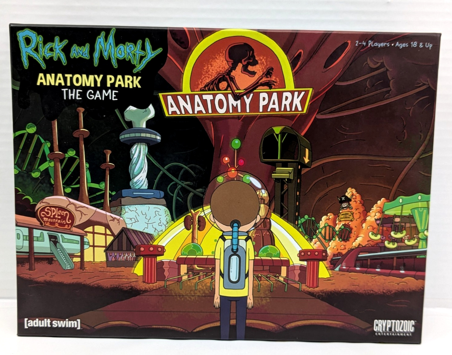 Rick and Morty Anatomy Park The Game Cryptozoic Entertainment Adult Swim 2017
