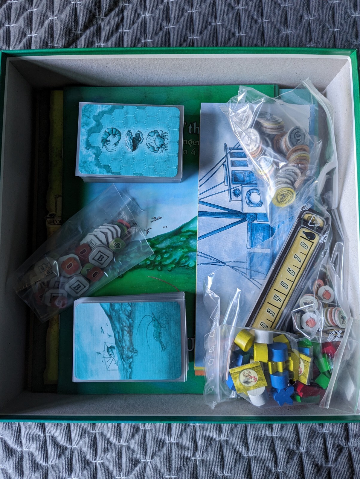 Captains of the Gulf (2018 Ed) Spielworxx Boardgame (Sleeved Cards)