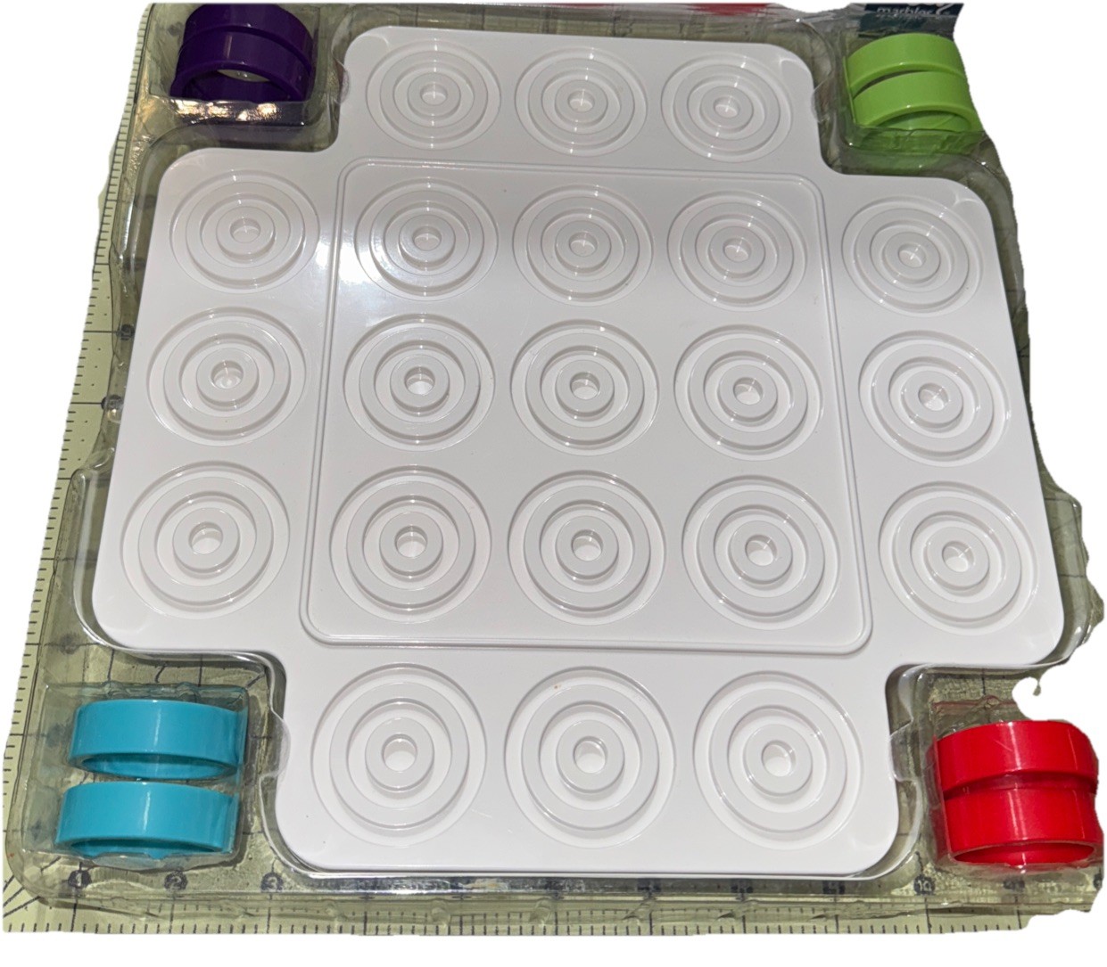 Marbles Brain Workshop Otrio LE Game Complete In Damaged Box European Version?