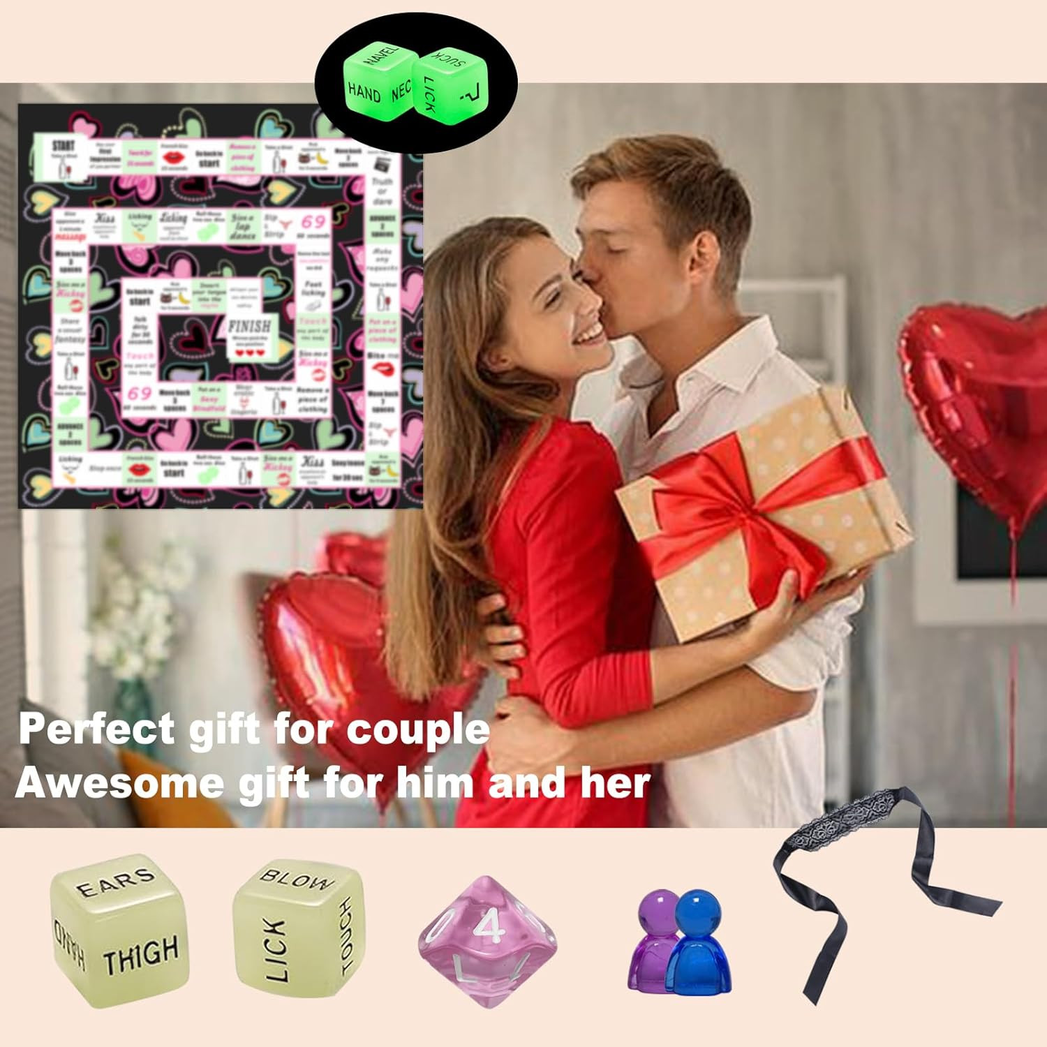 Couple Board Game for Date Night – Romantic Games Sex…