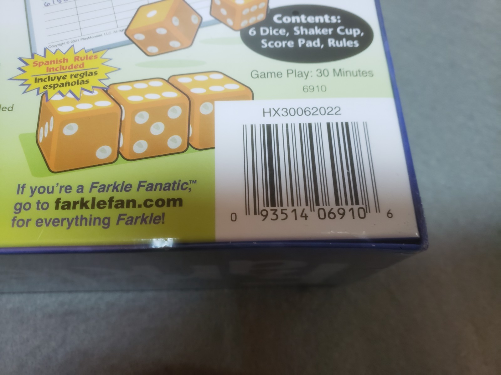 Farkle Classic Dice Game Brand, New – Sealed