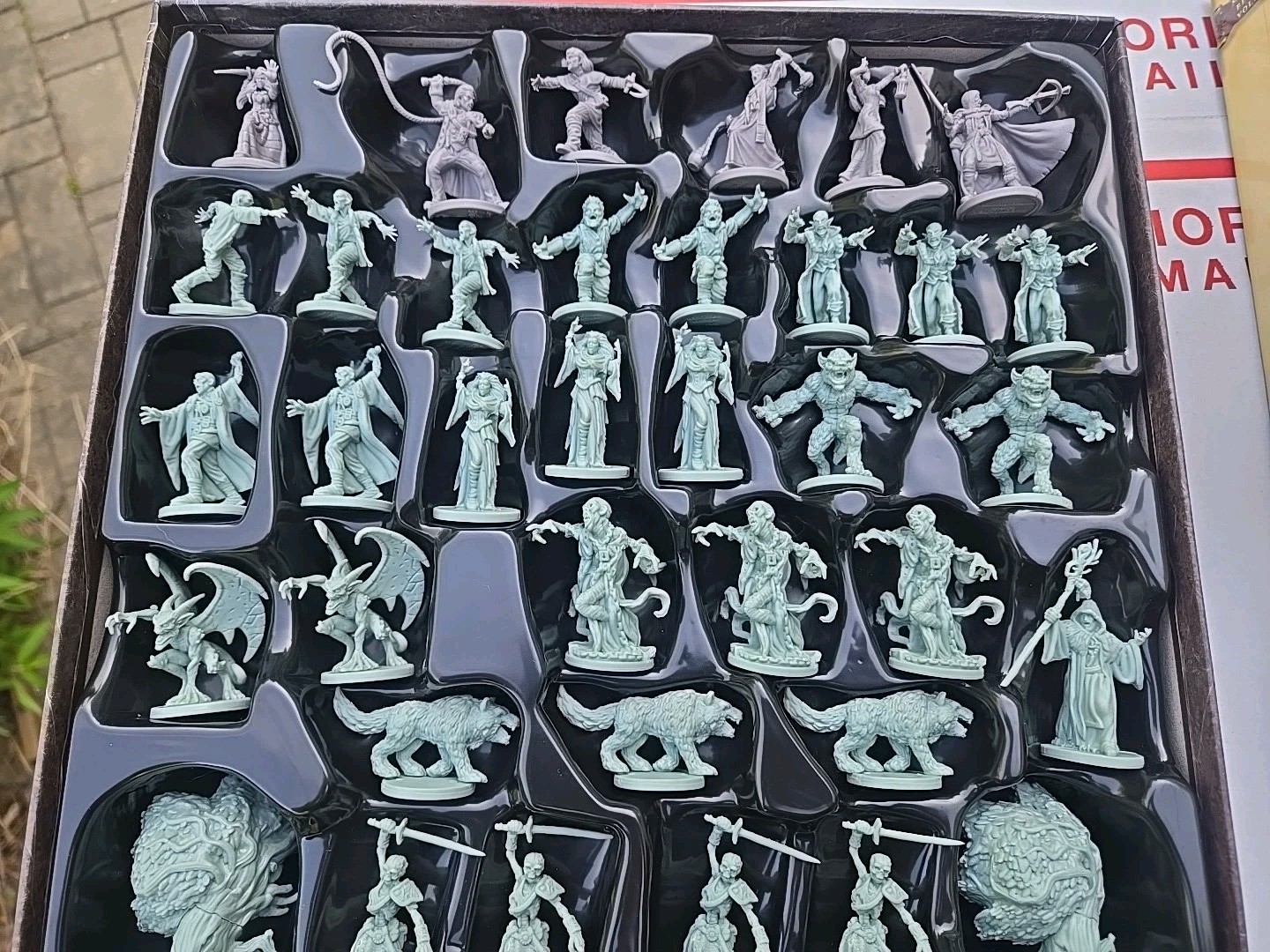 Folklore The Affliction Core Set Miniature Bestiary Volume I, 36 figures