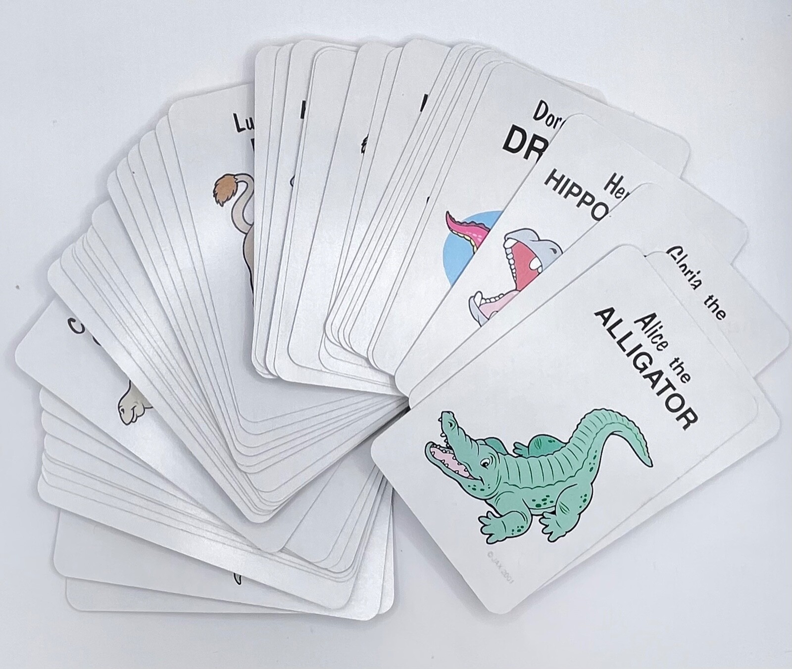 Sequence for Kids Game Replacement Card Deck – Complete 42 Cards