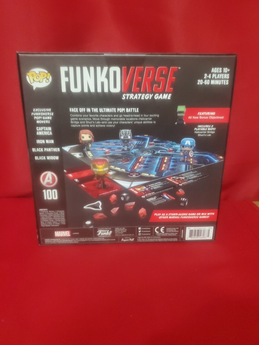 Funko Pop Games FUNKOVERSE MARVEL 100 4-Pack Strategy Game NEW SEALED CHASE