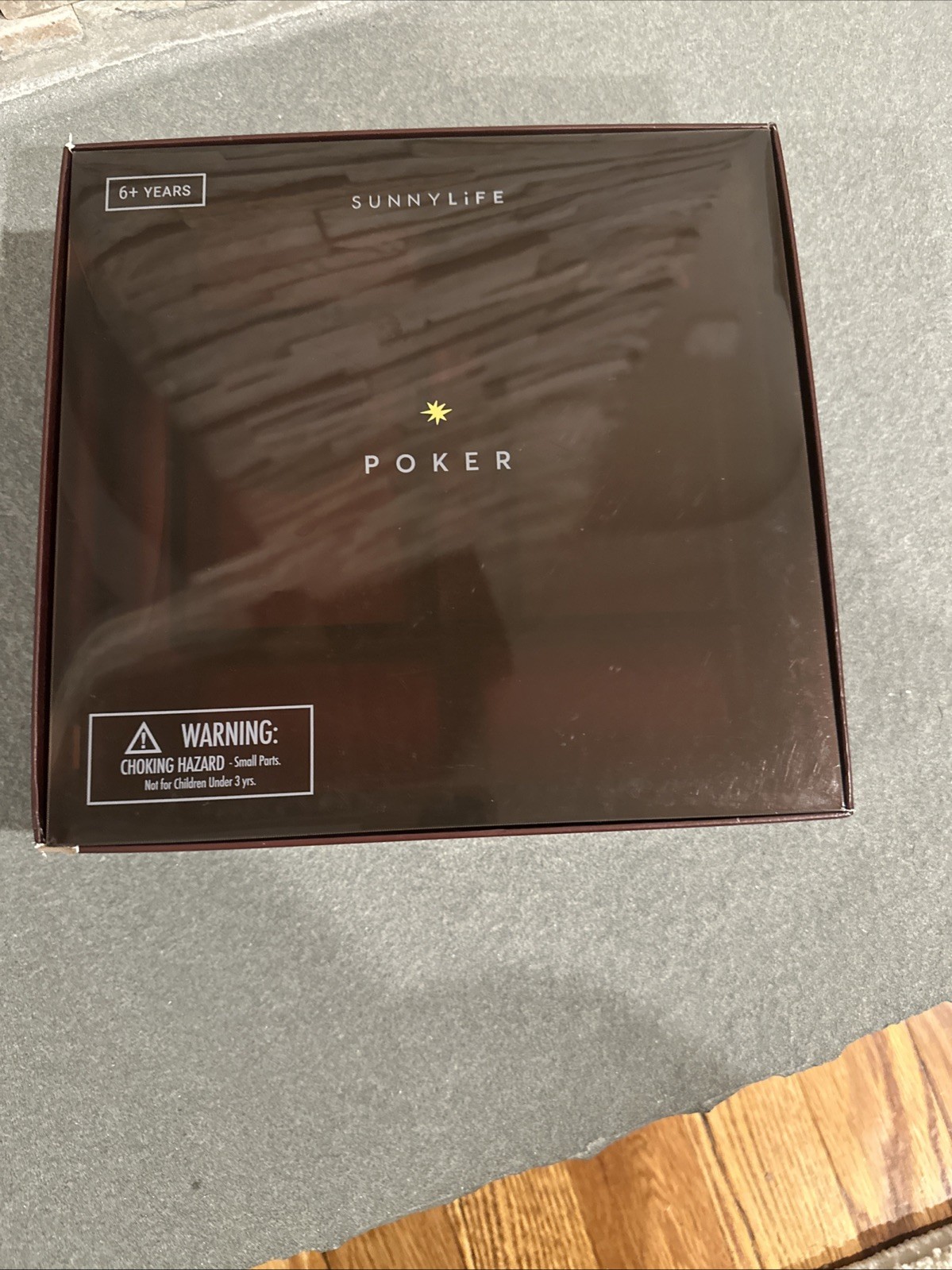 NEW Sunnylife Lucite Poker Set – Great for Travel – Poker Chips, Cards, Dice