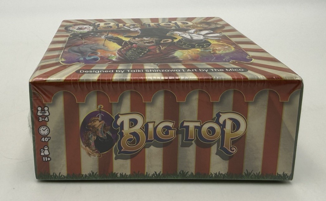 Big Top Fast Paced Auction Game for 3 to 4 Players Ages 11 Years and Up ~ Sealed