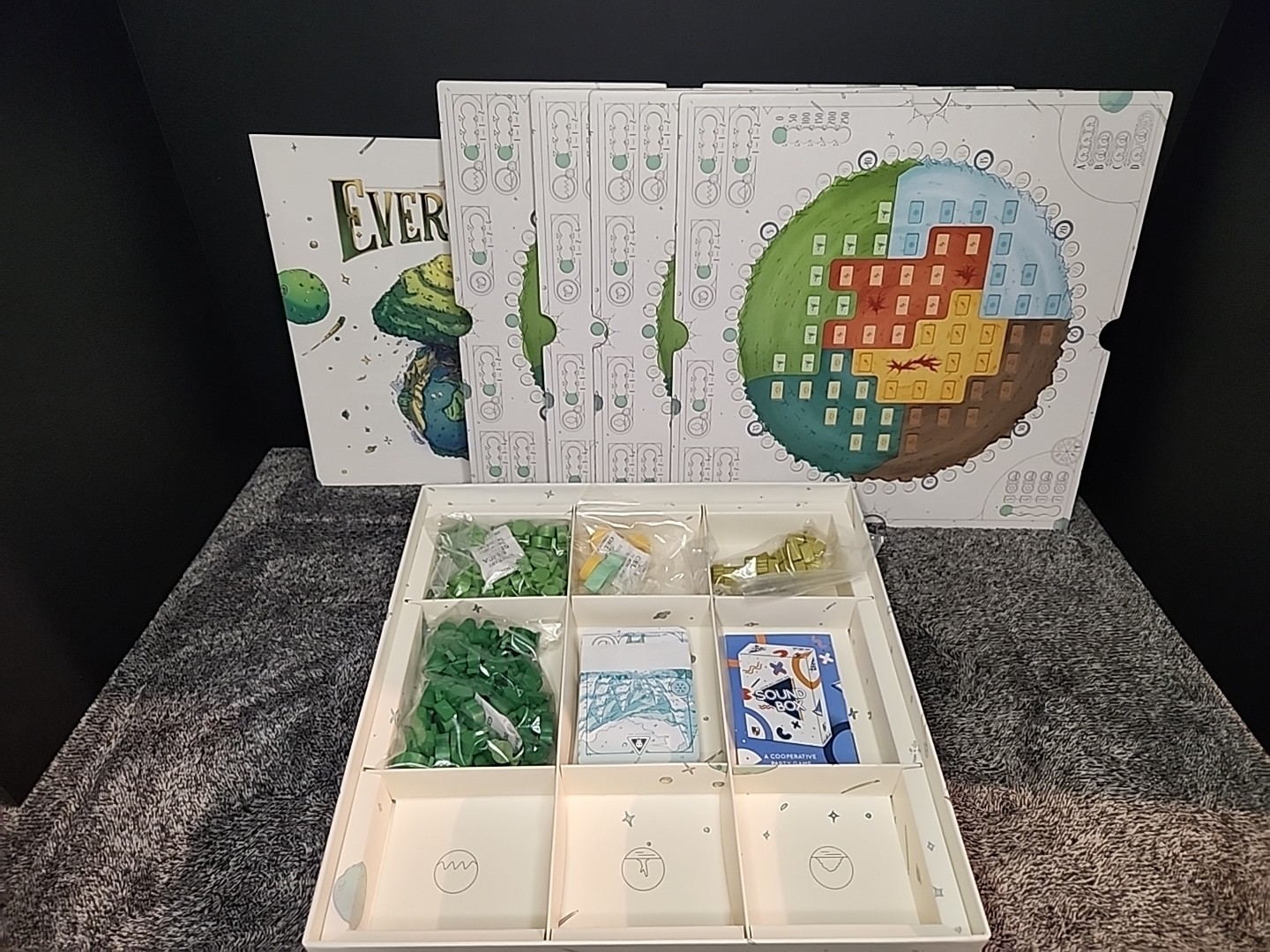 Evergreen Board Game Horrible Guild INCOMPLETE