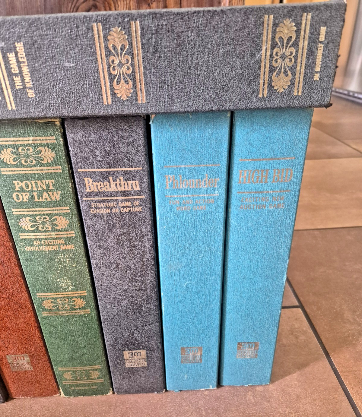 Bookshelf Game Lot 3M Game Company St. Paul Minnesota VTG 60s Total of 16