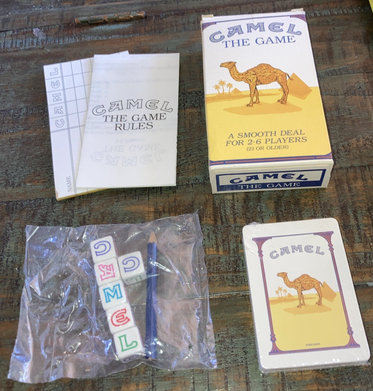 Vintage CAMEL the Game – 1992 RJRTC