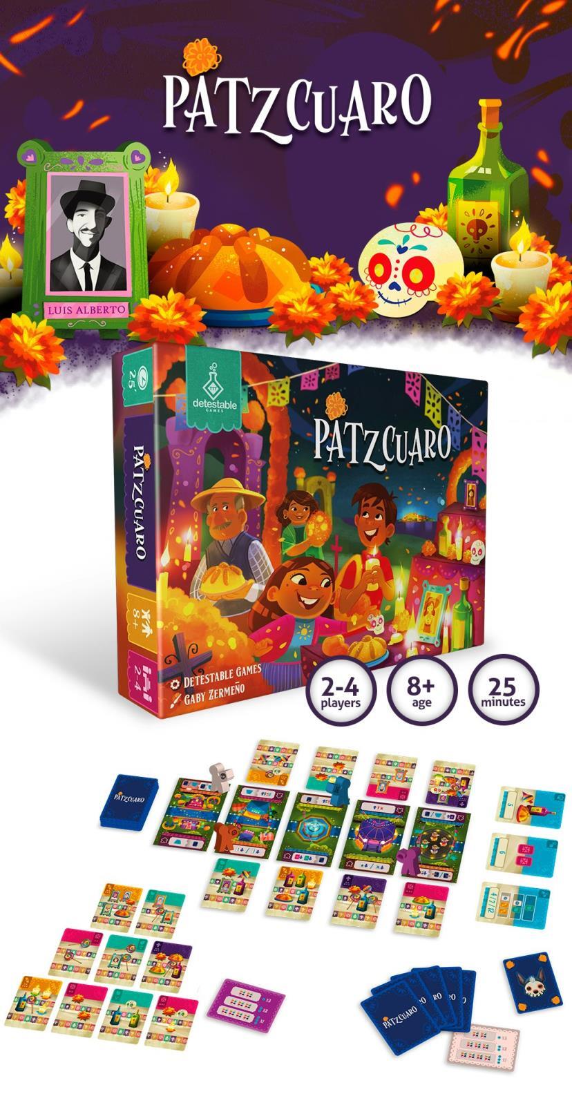 Patzcuaro Boardgame KS Ed – English version by Draco Games SEALED