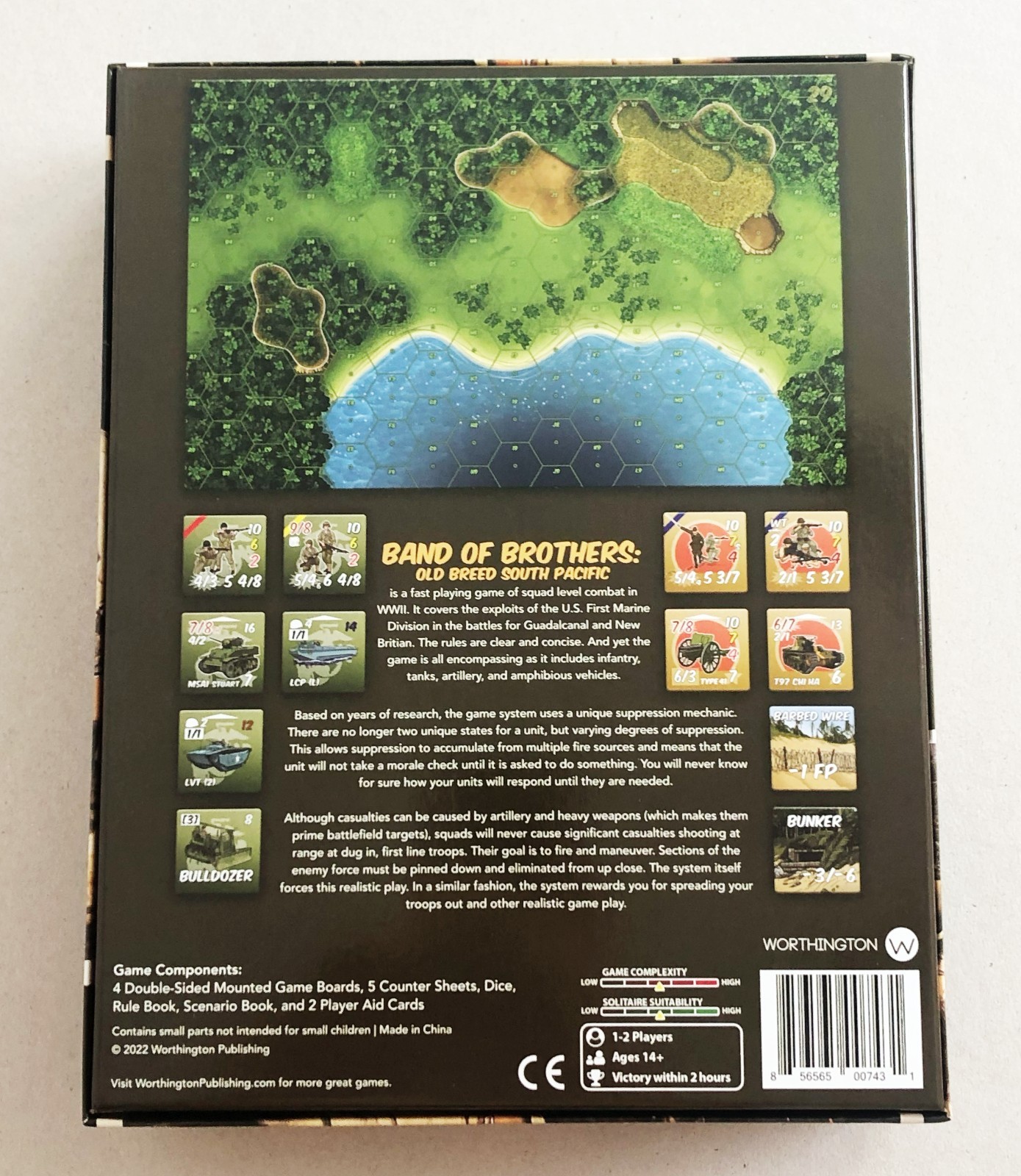 Worthington Band of Brothers ~ Old Breed ~ New Unpunched