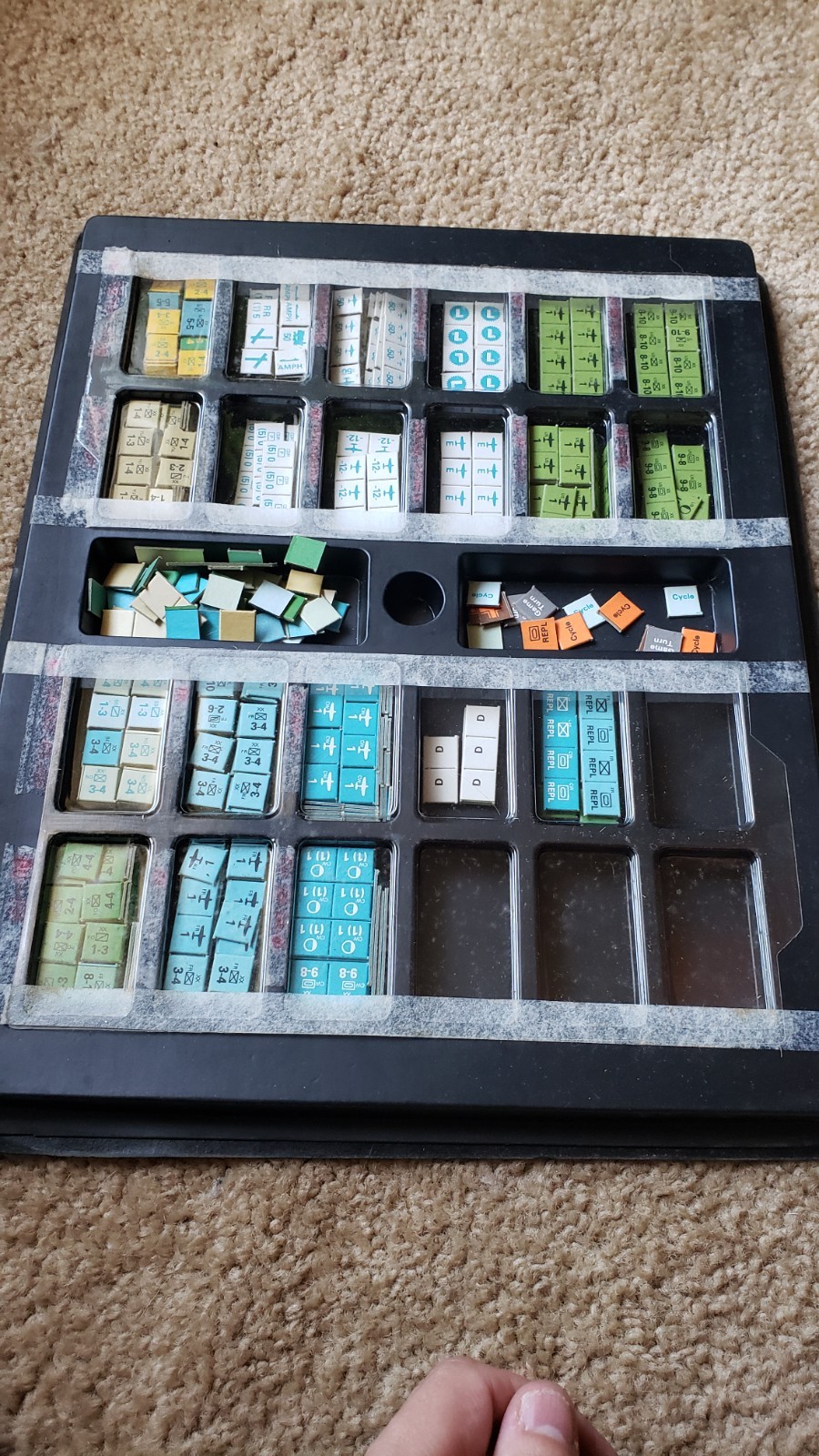 War in the West SPI VINTAGE GAME 1976 LOOK AT EVERYTHING!