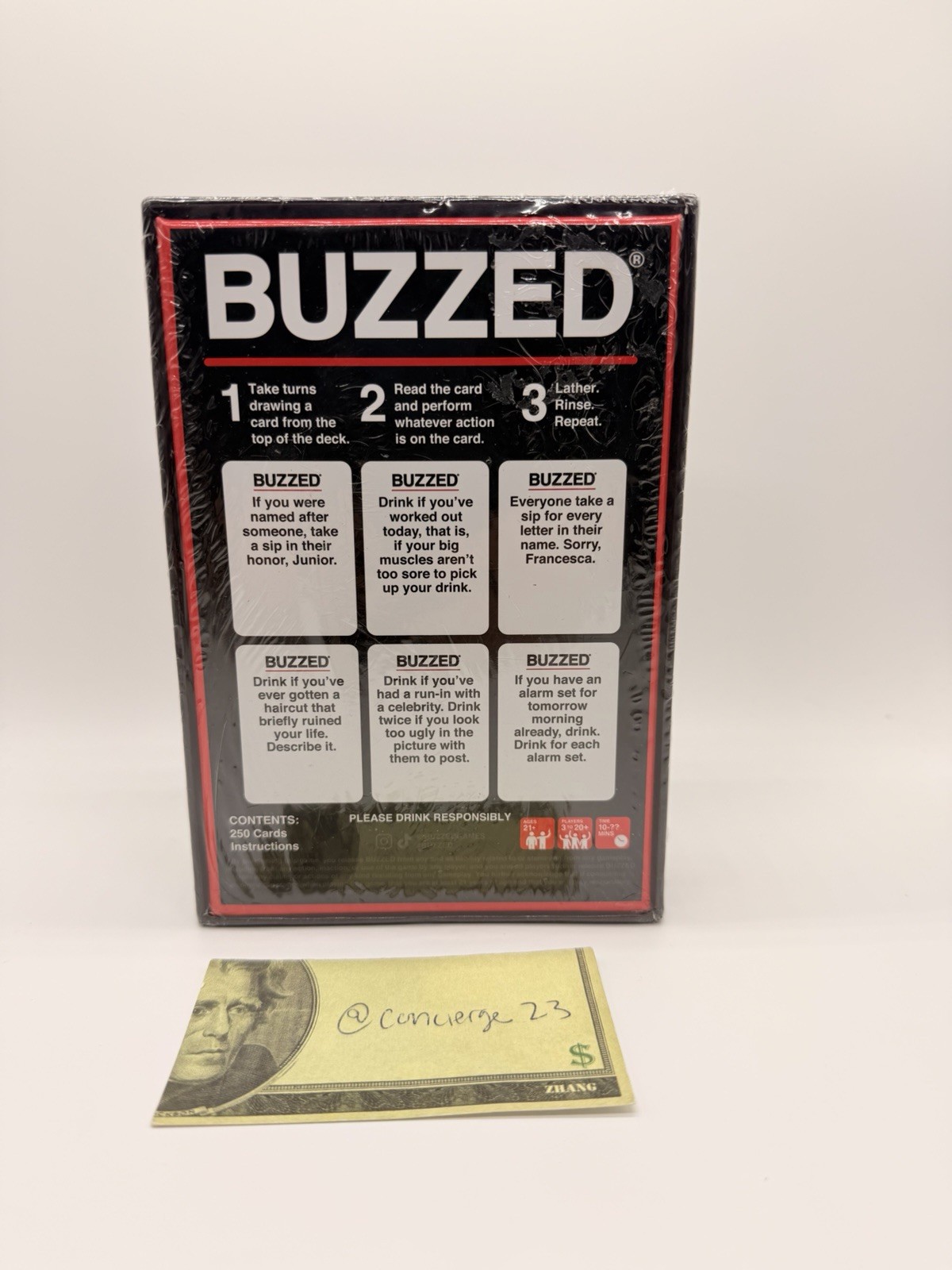 Buzzed Battle Multicolor Party Game for Ages 21 Team Drinking Fun