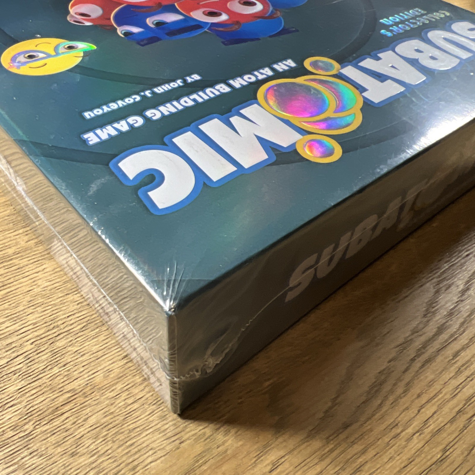 Subatomic An Atom Building Game Genius Board games STEM Collector’s Edition New