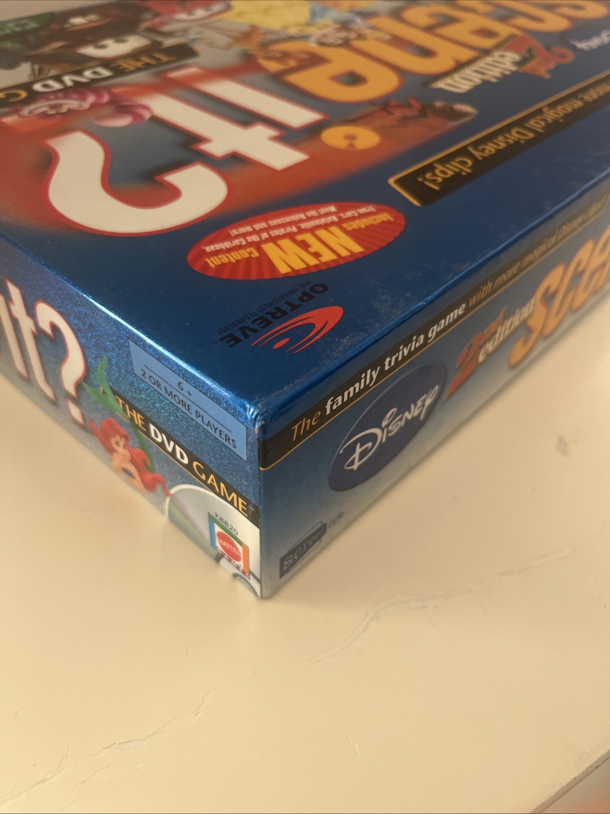 Disney Scene It – DVD Game – 2nd Edition – COMPLETE – ScreenLife – 2007 – Trivia