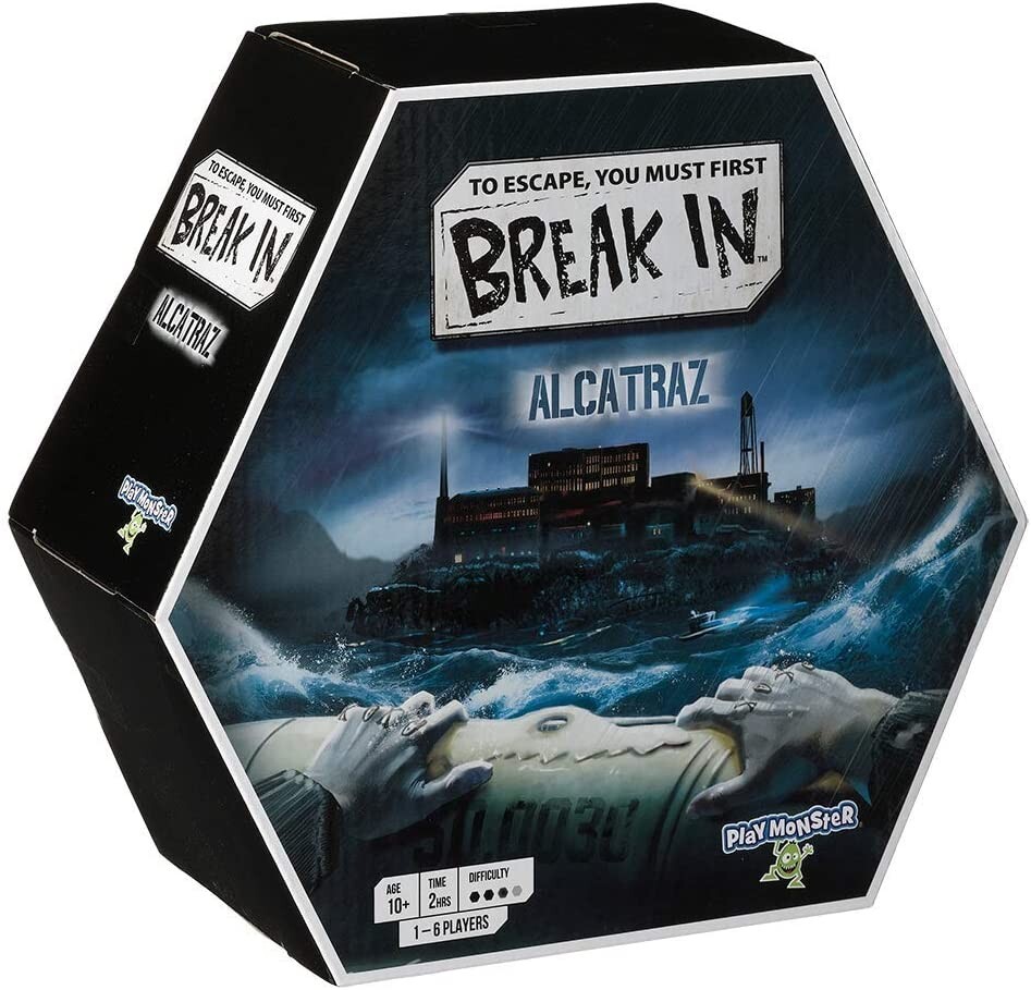Break In – Alcatraz Board Game Family Game Escape Room Game sealed