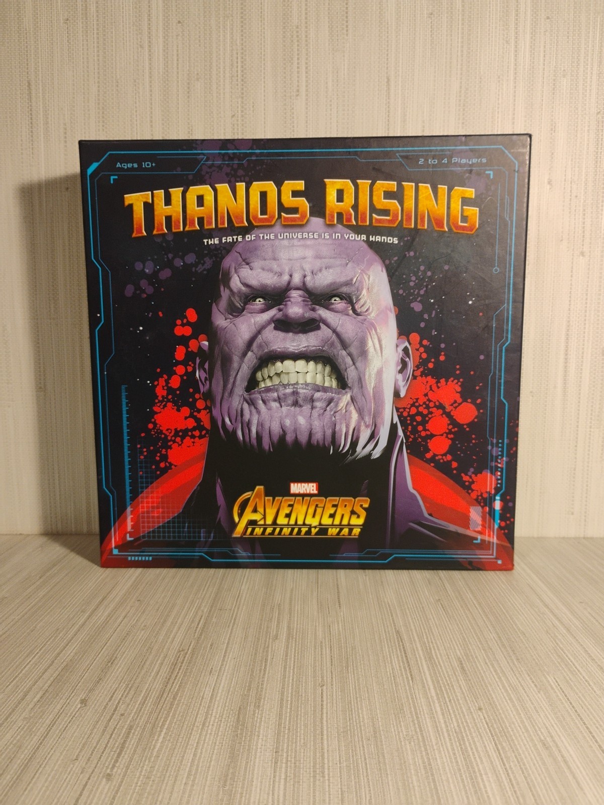 Thanos Rising Board Game Marvel Avengers Infinity War-All Pieces Counted
