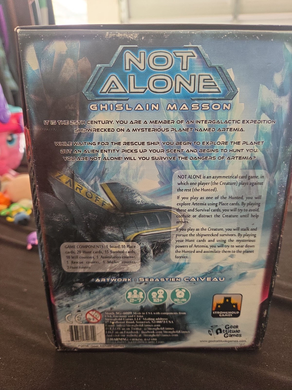Not Alone – Ghislain Masson – Stronghold Games – Used