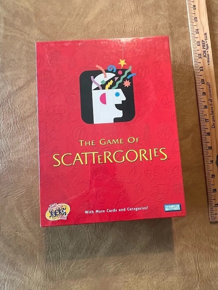 Scattergories 2003 Milton Bradley Board Game New Factory Sealed Electronic Timer