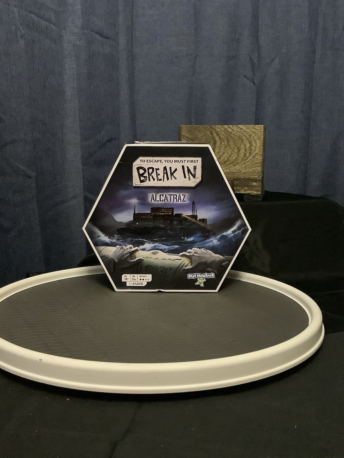 Playmonster Break In Alcatraz Escape Game Ages 10+ 1-6 Players