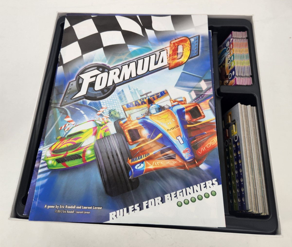 Asmodee Formula D 2013 Board Game- 100% Complete & bagged 2-10 players