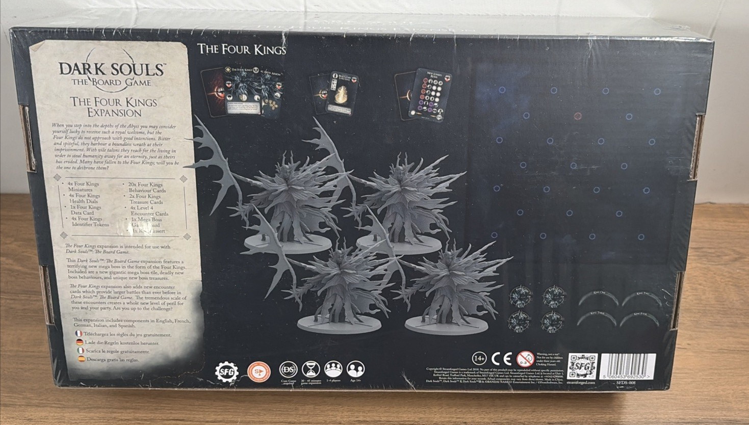 NIB Dark Souls The Board Game Four Kings Expansion Kickstarter Exclusive SFG