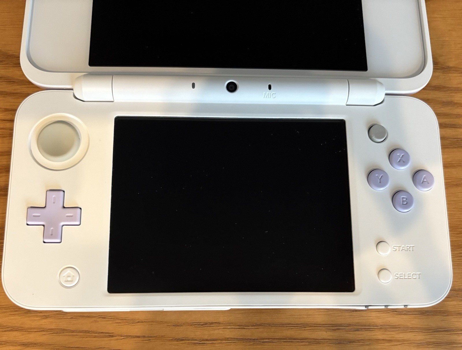 Nintendo New 2DS LL White & Lavender 4GB Protect Cover Charger Used JPversion