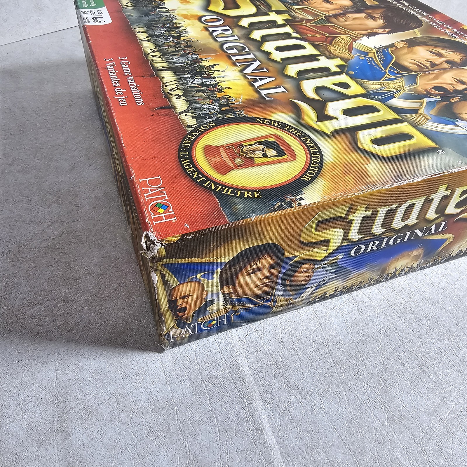 Royal Jumbo Patch Stratego Original Battlefield Strategy 2014 Complete Pre-owned