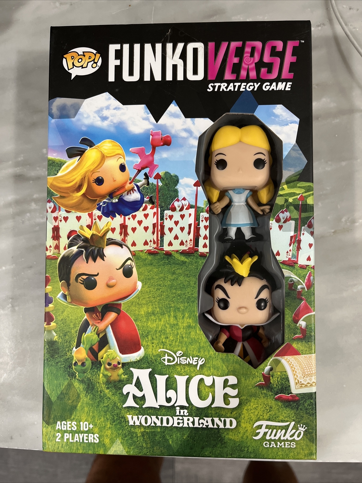 Pop! Funkoverse – Alice in Wonderland 100 CHASE Funko Games Strategy Board Game