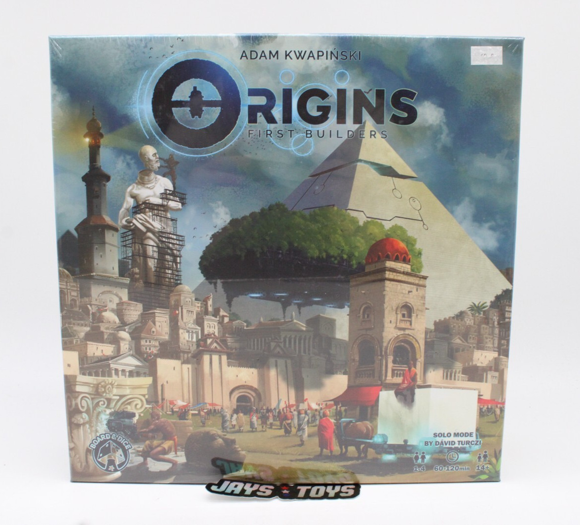 Origins: First Builders Board Game Board & Dice Games Factory Sealed