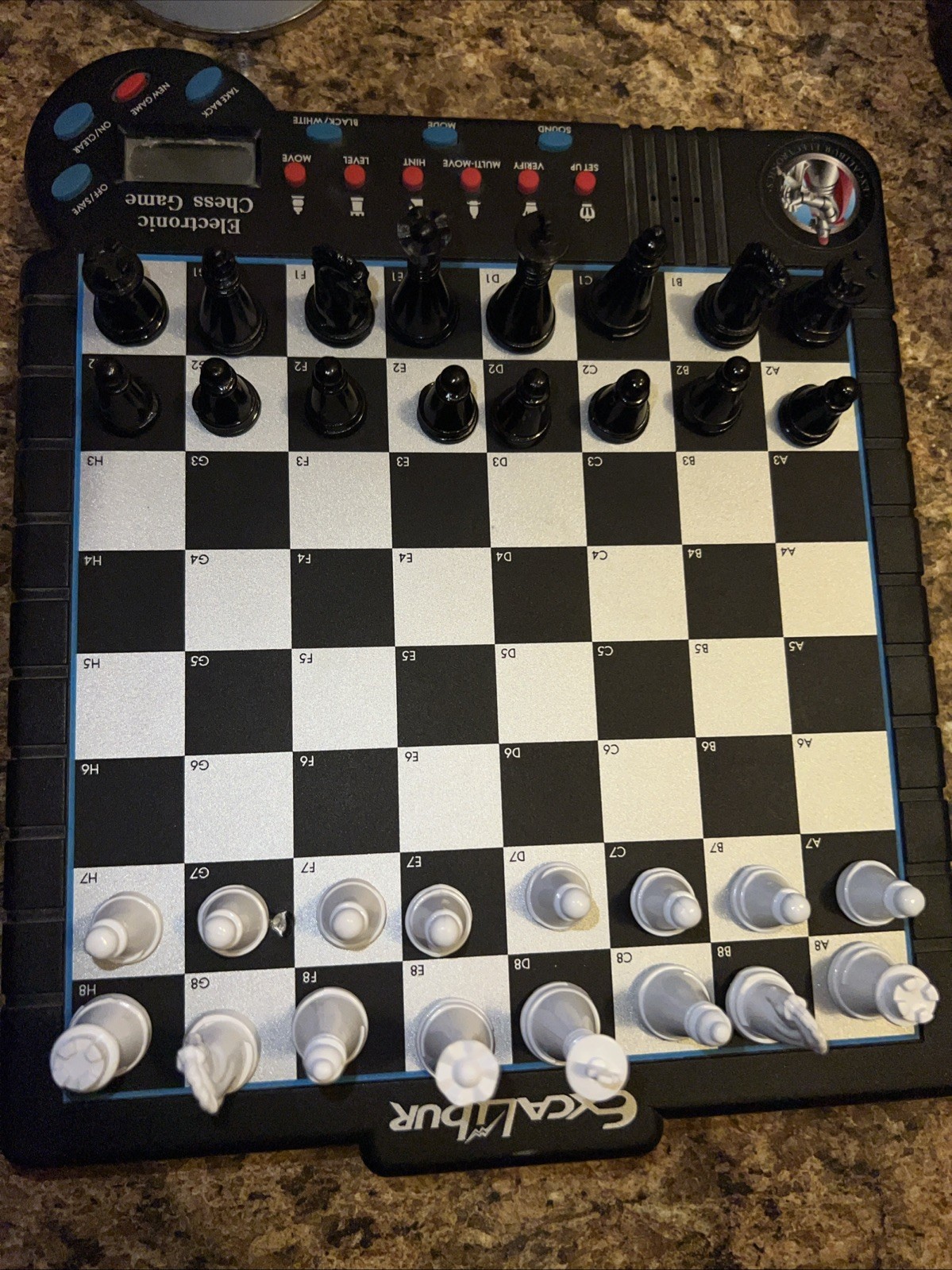 Excalibur Electric chess game perfect travel companion