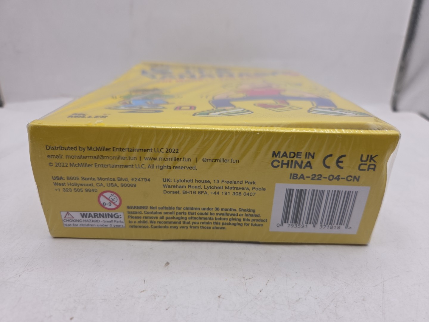 MCMILLER ENTERTAINMENT It’s Bananas! The Monkey Tail Game – Funny – New Sealed