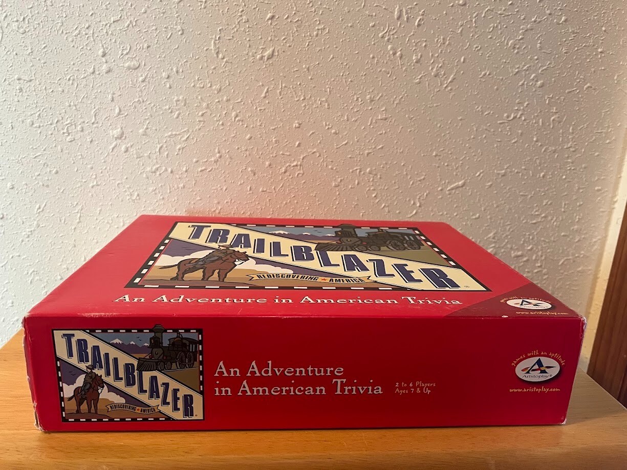 Trailblazer Trivia Board Game, Aristoplay, 2004