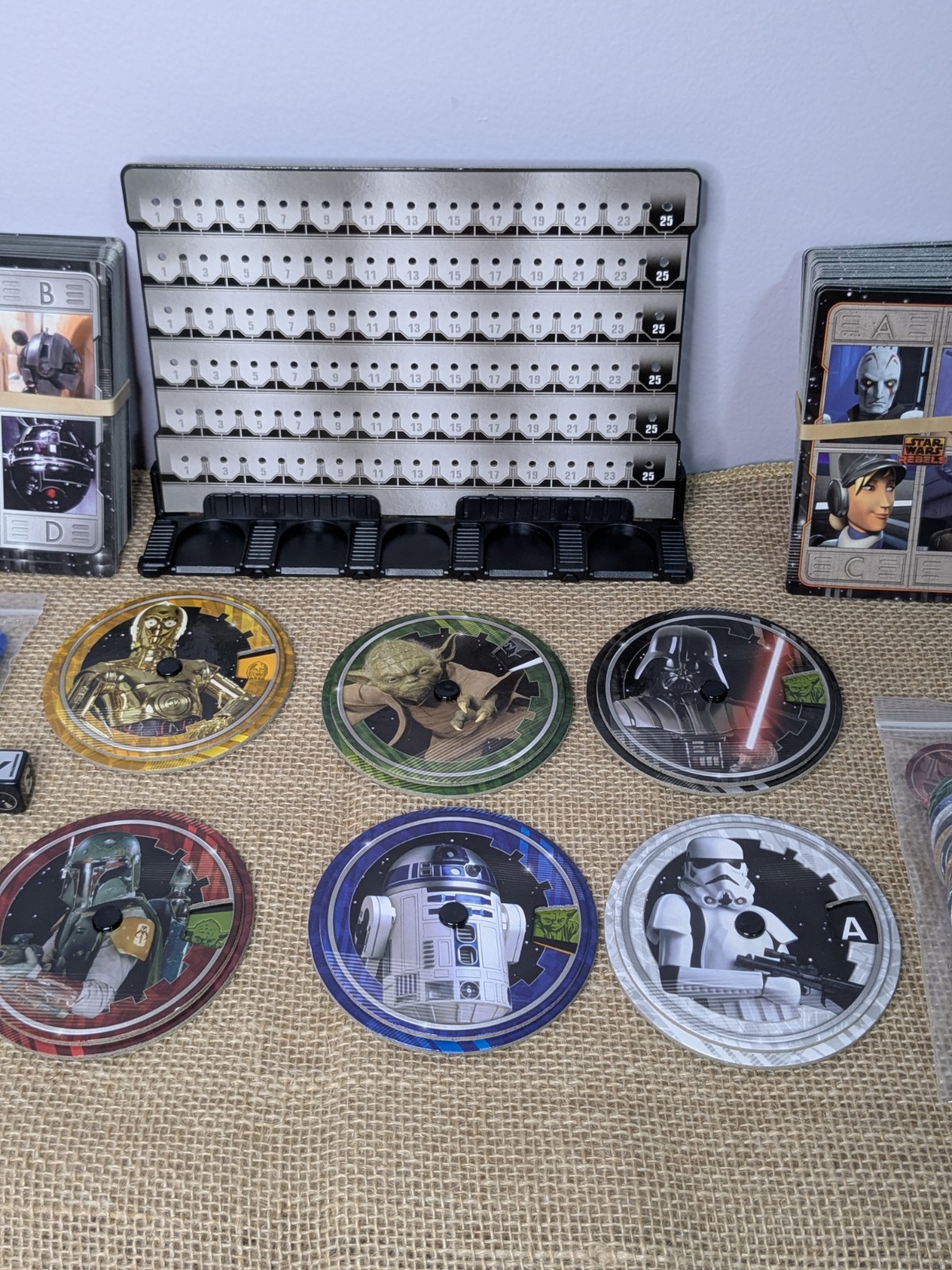 Pictopia Star Wars Complete Ultimate Picture Trivia Board Game Clone Rebels