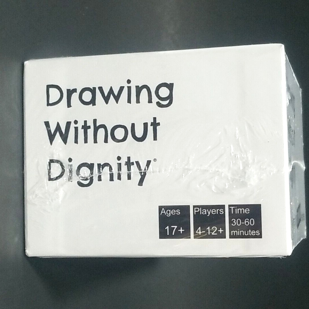 Drawing Without Dignity A Game of Uncensored Sketches Adult New Factory Sealed