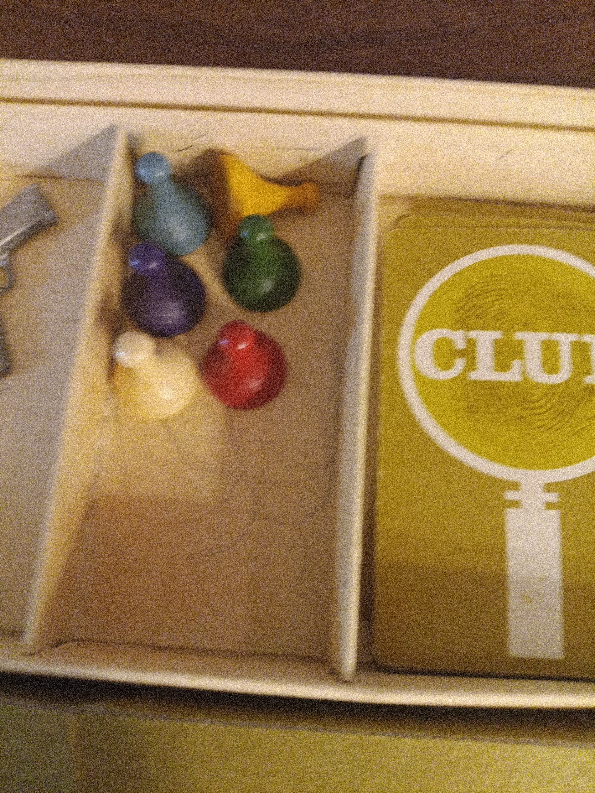 1963 CLUE Detective BOARD GAME Parker Bros. 100% COMPLETE
