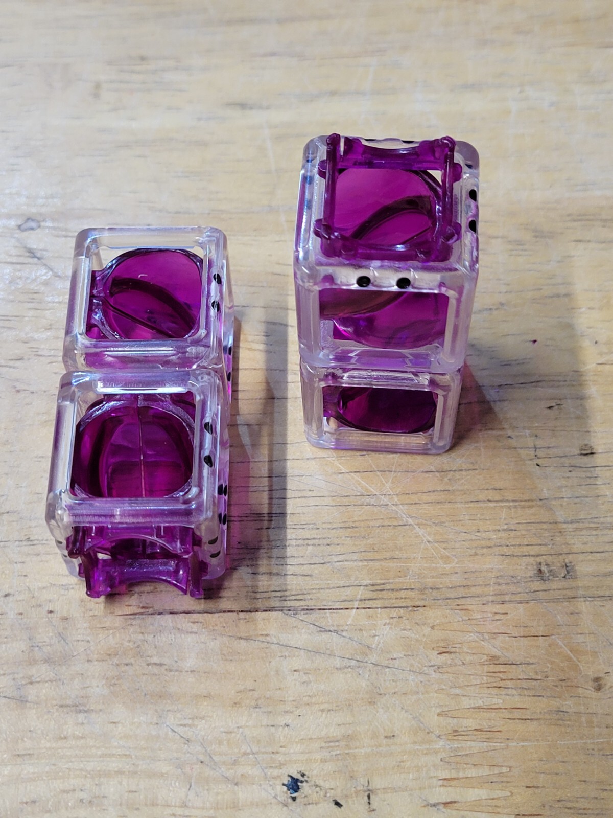 Gravity Maze, Thinkfun / 2 Purple Replacement towers original parts logic game