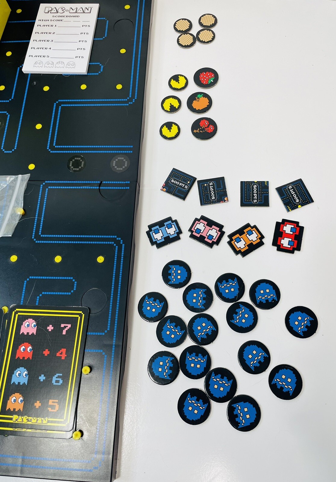 Pac Man Board Game Classic Arcade Sounds Buffalo Games 2019 Complete