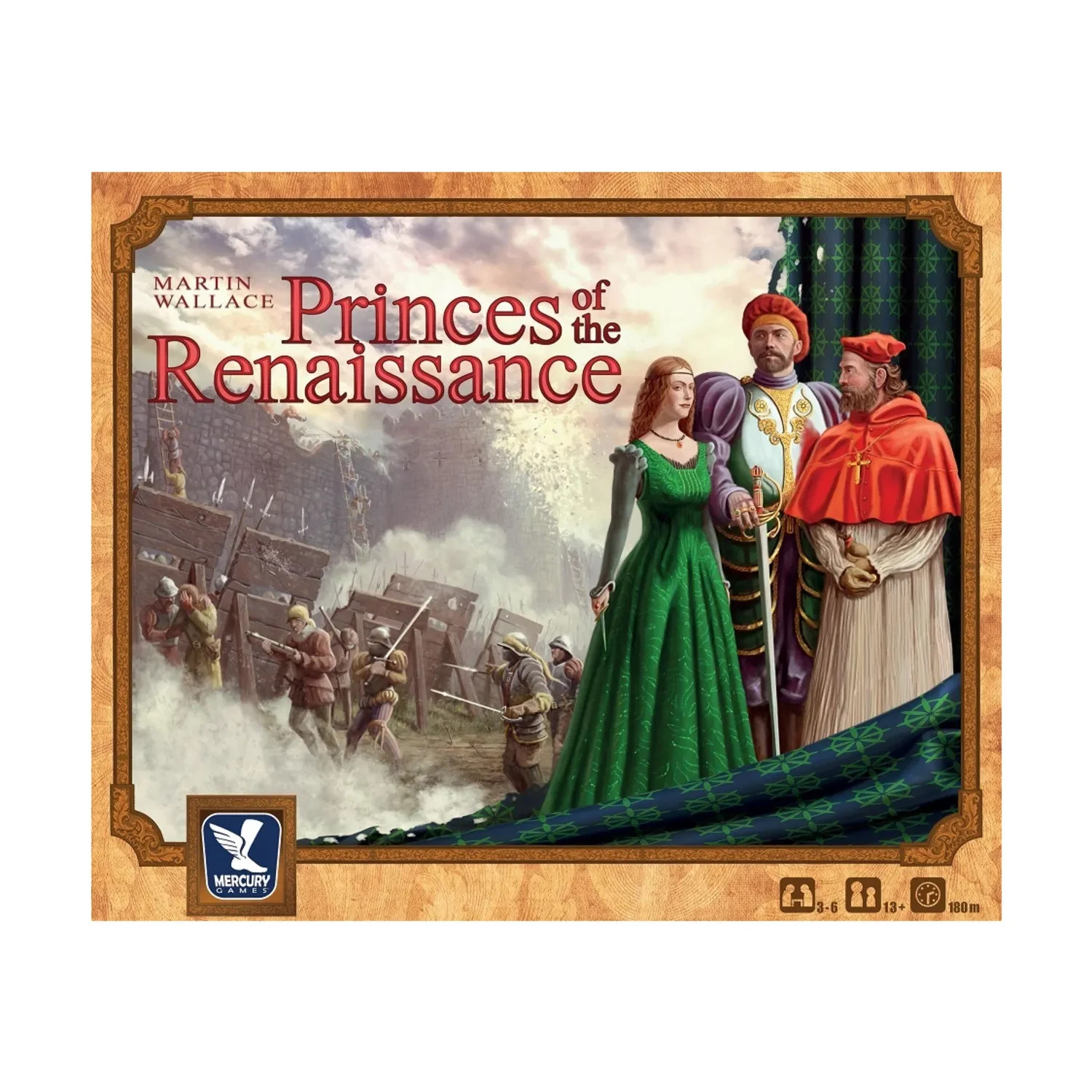Mercury Games: Princes of the Renaissance Board Game NEW, SEALED in box