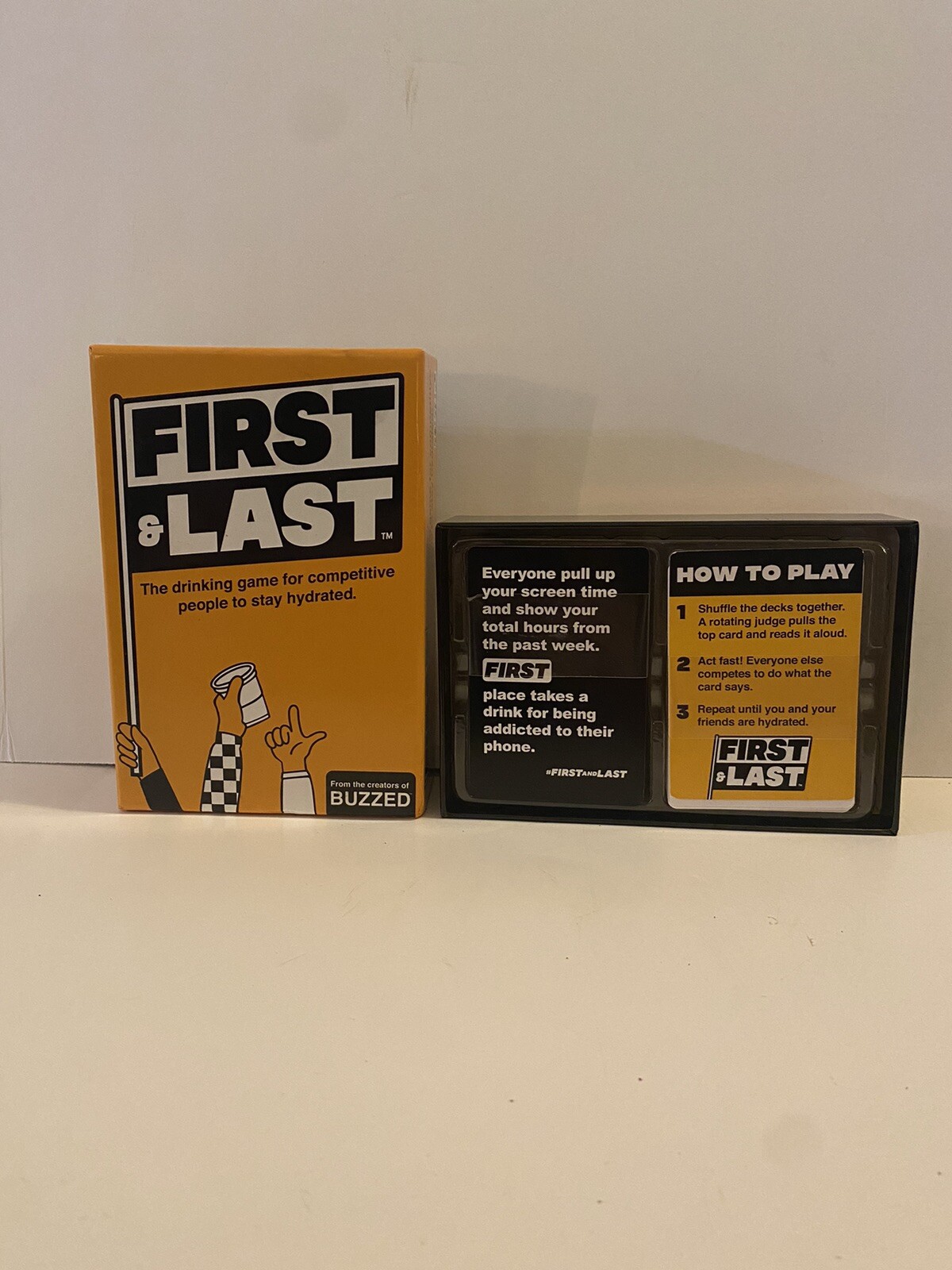 “First & Last” Drinking Game From Creators Of BUZZED