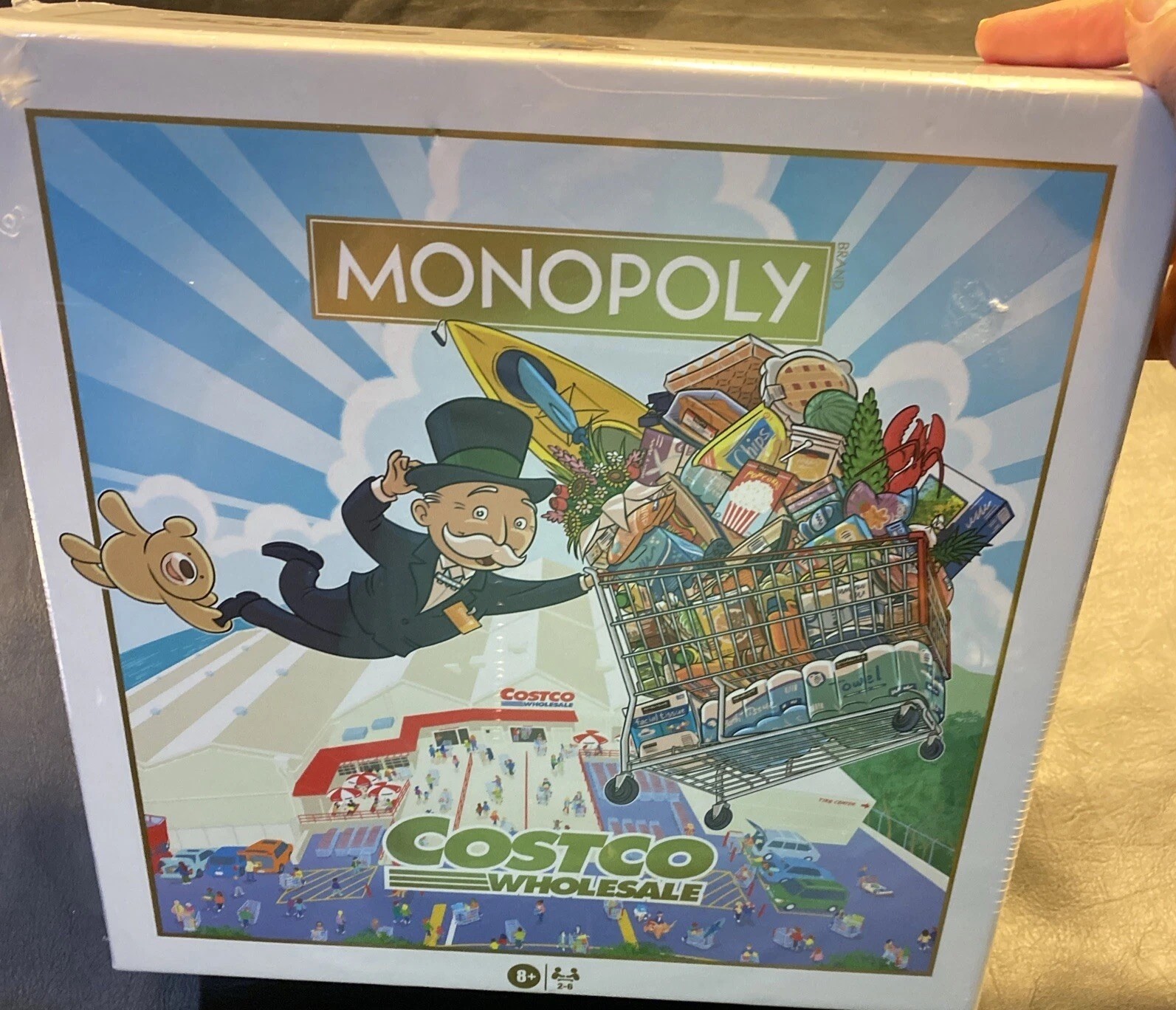 Costco Monopoly Board Game Special Edition by WS Game Company Hasbro NEW SEALED!