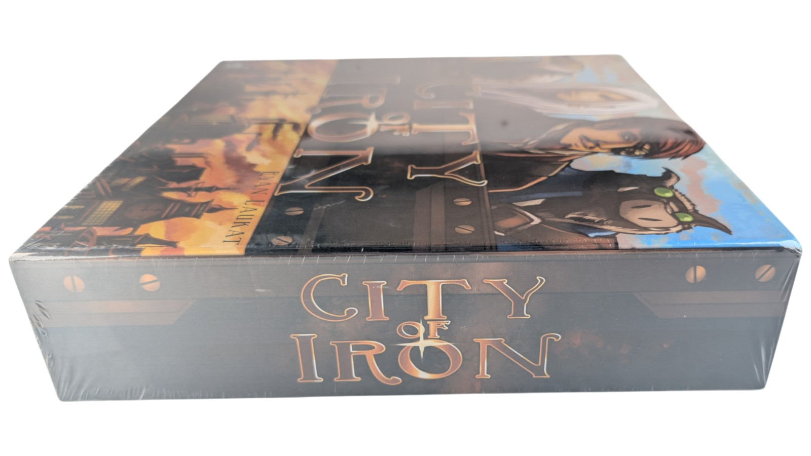City of Iron Red Raven Games 2012 Board Game Sealed