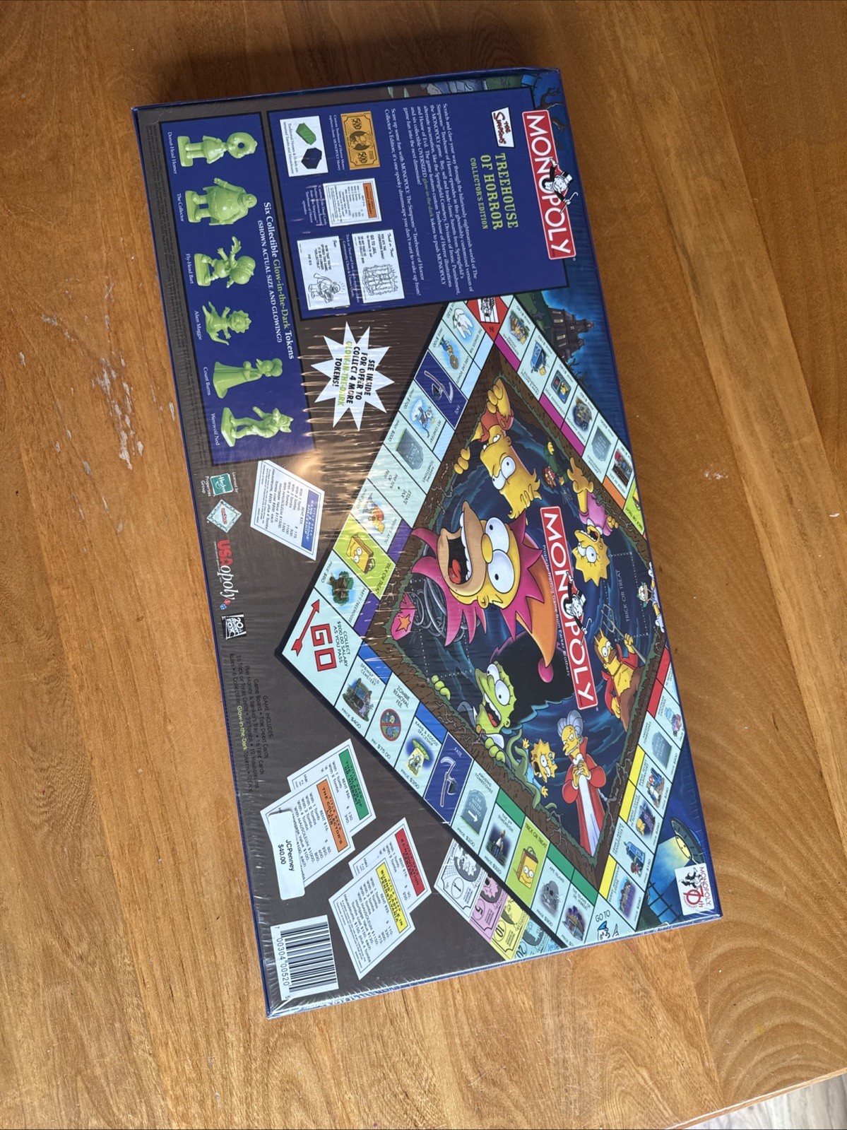 EXCELLENT CONDITION SIMPSONS Treehouse of Horror MONOPOLY Sealed New Hasbro 2005