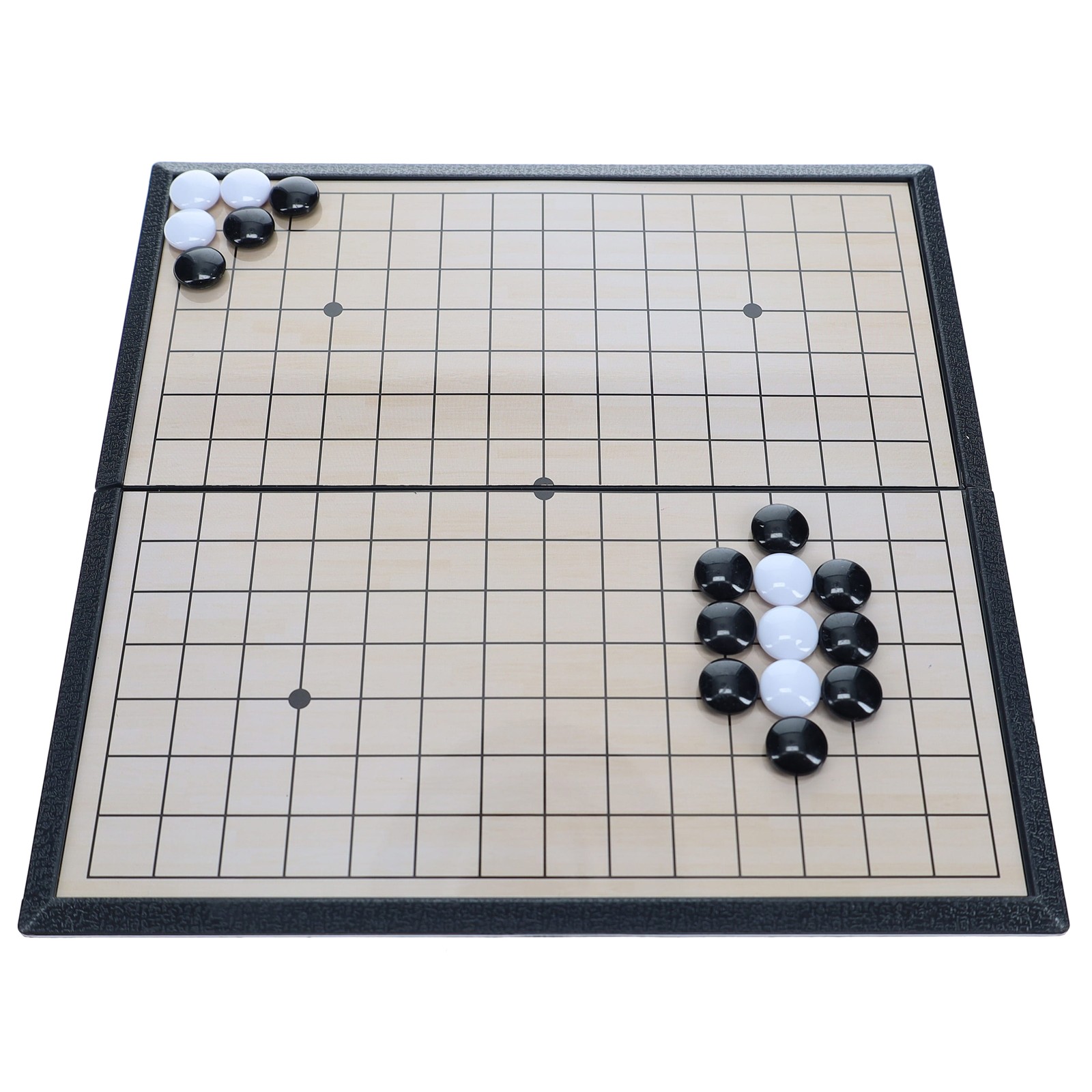 WE Games Magnetic Folding Go Game Travel Set
